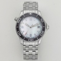 Montre sport mécanique automatique ETA pour homme avec logo personnalisé d'usine OEM ODM en acier inoxydable étanche lumineuse analogique