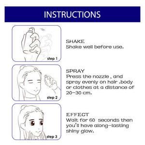 Jaysuing <b>Body</b> Shimmer Highlighter <b>Spray</b> Powder Brightening <b>Glitter</b> Collarbone <b>Hair</b> Dress for Halloween Party Nightclub Film - Product Image 2