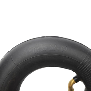 Chambre à air de moto 6x2 avec tige de valve courbée de conception robuste pour remplacement de scooter électrique et de planche à roulettes bricolage - Product Image 3
