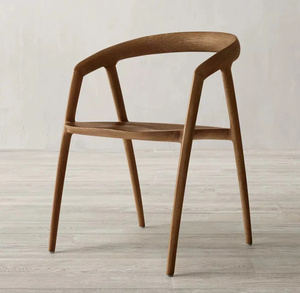 Thanh lịch giữa thế kỷ hiện đại phong cách rắn gỗ sồi ăn đặt ghế cho nhà hàng phòng ăn - Product Image 4