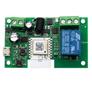 Módulo de interruptor de luz inteligente 1ch Tuya <span class=keywords><strong>Zigbee</strong></span> DC 12V 24V RF433 recibir relés 10A funciona con Alexa Google Gateway - Product Image 1