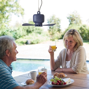 Nuevo Producto 2024: Ventilador de Techo para Camping con USB, Enchufe Desmontable, Ventilador Pequeño Colgante Portátil, Disponible en Stock - Product Image 5