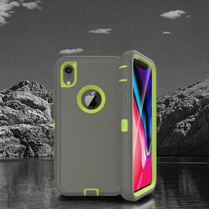 Coque de téléphone en TPU Armor Defender de haute qualité pour <span class=keywords><strong>iPhone</strong></span> X XR <span class=keywords><strong>XS</strong></span> 6 7 8 Plus SE avec clip de <span class=keywords><strong>ceinture</strong></span> à trou de Logo vente chaude - Product Image 3