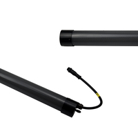 Alto Brillo 0.5M 1M DC24V 40mm 360 °   Tubo LED de Píxeles RGB RGBW de 144 LED, DMX512, 8 bits, 16 bits, para Decoración de Escenarios de Bares y DJ