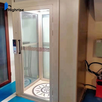 Ascensore Domestico a Trazione o Idraulico da 2-5 Piani, Elevatore Personale o per Passeggeri, Ascensore Residenziale per Villa