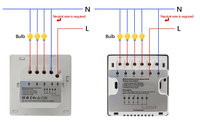 TUOAN Nouveau T3Epro Écran Tactile 4 Pouces Système de Commutation Domotique Intelligent avec Contrôle de Commutateur d'Alimentation pour Rideaux Intelligents