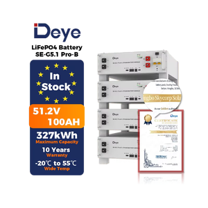 Sistema de Energía Solar Deye de 6KW MPPT SUN-6K-SG03LP1-EU, Kit Completo de Energía para el Hogar con Inversor Híbrido y Unidad de Almacenamiento de Batería - Product Image 3
