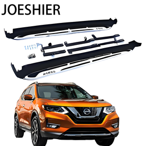 Estribos Laterales Todoterreno de Aleación de Aluminio de Lujo JOESHIER, Juego Completo, Protección OEM para NISSIA X-TRAIL 2014-2022 - Product Image 1