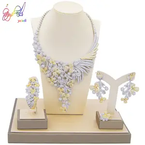 Fancy Gorgeous AAA Zircons Fashion Jewelry Set Wedding Party Anniversary Jewellery For Women