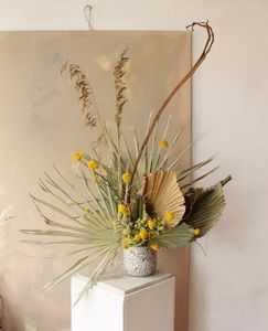 Feuilles de palmier <span class=keywords><strong>séchées</strong></span> à l'air naturel de style Instagram pour magasin de <span class=keywords><strong>fleurs</strong></span>, meubles d'ameublement et décoration de lieu de mariage - Product Image 2
