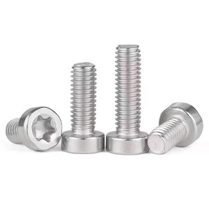 Cylindrical Head Torx <b>Screws</b> 304 Stainless Steel Metric Standard Thread A2-70 Plain Finish Pan Head <b>Screw</b> - Product Image 3