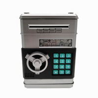 Tirelire musicale créative avec enrouleur automatique de billets, aspiration de monnaie, verrouillage par mot de passe, coffre-fort pour enfants