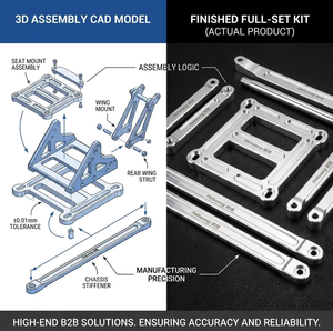 Servicios de Mecanizado CNC Basados en Dibujos <span class=keywords><strong>CAD</strong></span>, Se Requiere Dibujo Técnico, Herrajes de Aluminio Mecanizados con Precisión en Fábrica B2B - Product Image 6
