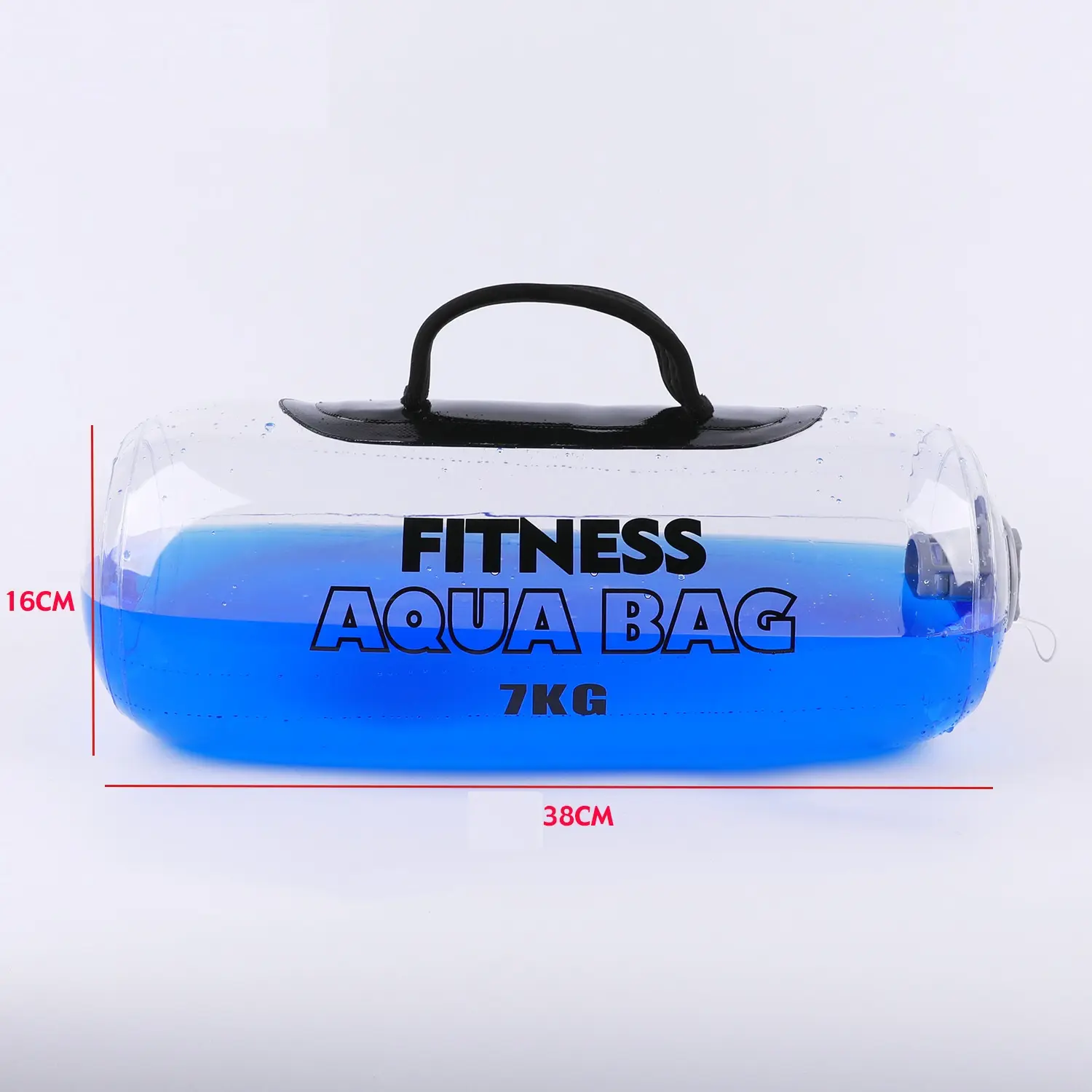 7 키로그램 재고 최고의 판매 무게 리프팅 야외 PVC 방수 아령 피트니스 훈련 아쿠아 가방