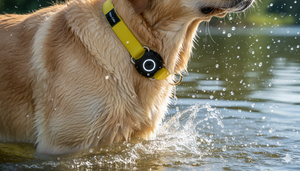 <span class=keywords><strong>Collar</strong></span> de Entrenamiento para Mascotas de Lujo con AirTag, Ecológico, Resistente al Agua IPX7, Construcción de Acero Inoxidable y Plástico, Duradero, Simple y Robusto - Product Image 4