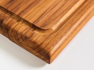 <span class=keywords><strong>Assiette</strong></span> de charcuterie en bois de <span class=keywords><strong>teck</strong></span> pour mariage planche à découper en bois extra large pour la cuisine bloc à découper bio naturel - Product Image 3