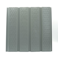 Panel de Techo Ventilado de Aluminio de 16 Pulgadas y 12 Pies, 0.35 mm, Estándar ASTM, para el Mercado de América del Norte/Sur