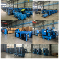 Compresseurs d'air à vis sans huile de marque Hardbo, fabriqués en Chine, alimentés en courant alternatif, pour 7,5-400 kW, 8-13 bars