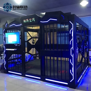 VR bắn giả lập bốn người điều khiển trò chơi trực tuyến thực tế ảo Súng không gian lớn nền tảng đi bộ miễn phí - Product Image 5