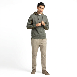 Sudadera con Capucha Personalizada al por Mayor para Hombre, Última Llegada, con Impresión Digital, Diseña Tu Propio Logotipo, Color Sólido para Invierno - Product Image 1