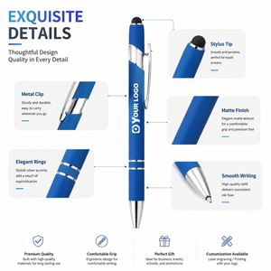 Stylo à bille en métal de luxe de haute qualité avec logo gravé personnalisé, cadeau personnalisé - Product Image 3