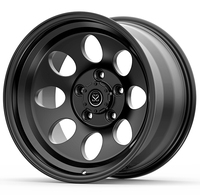 Jantes en alliage d'aluminium personnalisées 4x4 de 17 et 18 pouces 6x139.7 CB100.1 pour Isuzu Mu-X D-Max