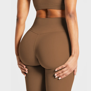 Leggings de fitness personnalisés avec lifting des fesses Pantalons d'entraînement de gym Vêtements de sport Leggings de <span class=keywords><strong>yoga</strong></span> respirants à taille haute pour femmes - Product Image 4