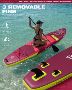 EU Dropshipping Factory Direct Sale <b>Inflatable</b> Sup Paddle Board 11'x34"x6" Stand up SH03 <b>Inflatable</b> Design Portable and Easy to - Product Image 6