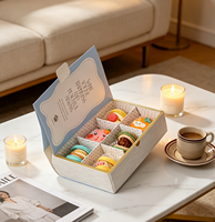 Boîte Cadeau Créative en Forme de Livre pour Anniversaire et Fêtes, Idéale pour Macarons, Snacks, Biscuits et Pâtisseries