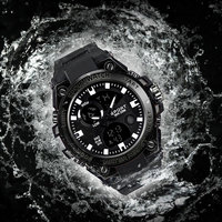 Montre de Sport Étanche Numérique à LED pour Hommes, Style Tendance, Vente en Gros Usine, Montre-Bracelet