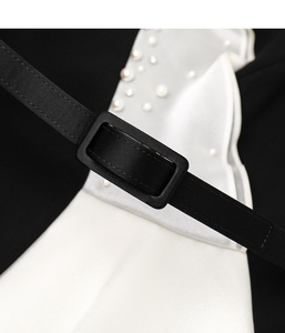 <span class=keywords><strong>Abito</strong></span> lungo Ol dimagrante a vita alta <span class=keywords><strong>con</strong></span> lacci Blazer <span class=keywords><strong>abito</strong></span> moda <span class=keywords><strong>abito</strong></span> lungo <span class=keywords><strong>con</strong></span> <span class=keywords><strong>balze</strong></span> in bianco e <span class=keywords><strong>nero</strong></span> <span class=keywords><strong>con</strong></span> perline - Product Image 6