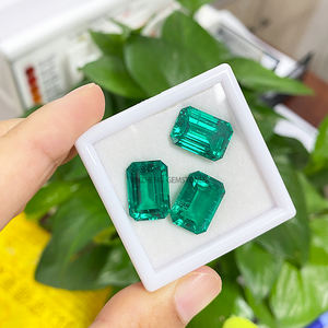YinZheng Hot Sale hydro thermaler Smaragd OCT Step Cut loser Edelstein synthetischer kolumbia nischer Smaragds tein - Product Image 4