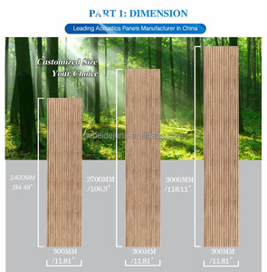 Tấm ốp tường trang trí nội thất bằng gỗ sồi tự nhiên AoRong, kiểu sóng, giả gỗ, dẻo dai - Product Image 3