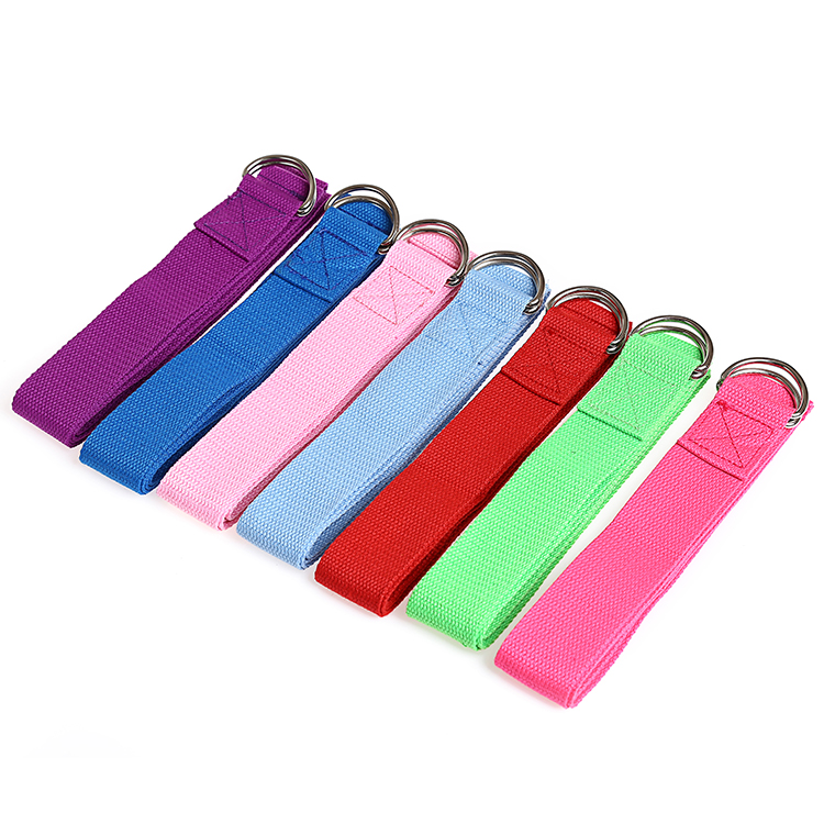 Фабричный магазин, лямки для йоги, прочный ремень для йоги из органического хлопка