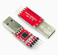 USB 2,0 a UART TTL Módulo de conector de 6 pines Convertidor en serie CP2102 Rainbowsemi