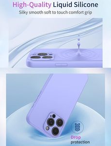 Fundas de Silicona Líquida para Teléfono <span class=keywords><strong>Xiaomi</strong></span> Redmi 15C 14C 13C 12C 11C 5G, Venta al por Mayor, Personalización de Logotipo OEM, Carcasa Trasera Impermeable - Product Image 3