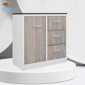 Steel Kitchen Furniture Set Kitchen Cabinets Ready Made Simple Designs Metal Gabinete De Cocina De Metal Made in China Modern