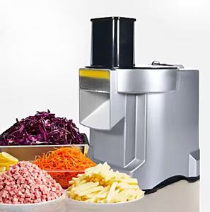 Affettatrice/Trituratore/Grattugia Elettrica per Frutta e Verdura da Cucina, Taglia Verdure Multifunzione Commerciale ad Alta Efficienza - Product Image 5