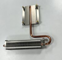 En stock, dissipateur de chaleur pour processeur, refroidisseur, tubes en cuivre courbés, dissipation thermique élevée, ailettes de refroidissement en aluminium, services d'usinage CNC