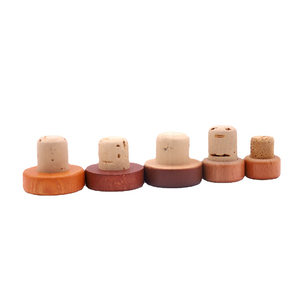 Bouchon de bouteille de vin en bambou bouchon de liège Offre Spéciale verre bouchon scellé de vin rouge, bouchon de liège, produits de bouteille, bouchon de Champagne - Product Image 2