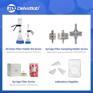 Ứng dụng phòng thí nghiệm sử dụng màng lọc 50mm Bộ Lọc cốc inox 300ml hỗ trợ trực tuyến phòng thí nghiệm lọc chân không - Product Image 6