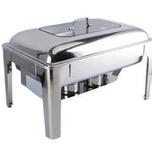 Horno Buffet Cuadrado de Acero Inoxidable, 1500W/3000W, Equipo de Calentamiento Eléctrico para Uso en Hoteles - Product Image 5