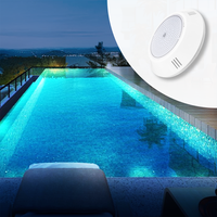 Lampes de piscine sous-marines LED RGB raffinées IP68 AC12V 35W, lampes sous-marines remplies de résine, projecteur de piscine