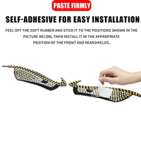 Écran LED pour vitre arrière de voiture, lampe œil de démon, écran souple LED, écran de voiture LED, écran matriciel flexible RGB