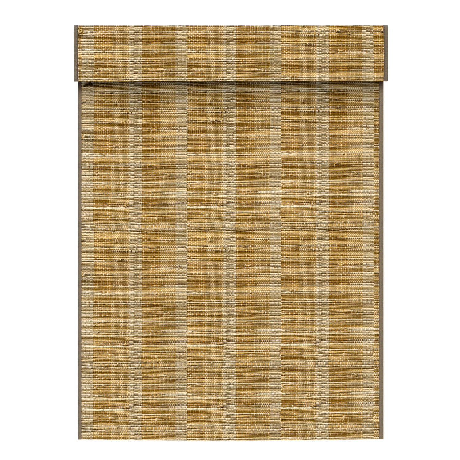 Deyi Smart cordless natural grass bamboo juta ramie yarn woven woods motorizzato smart roman shades