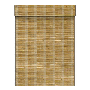 Deyi – fil de bois tissés, sans fil, herbe naturelle, bambou, jute, ramie, stores romains intelligents motorisés - Product Image 1