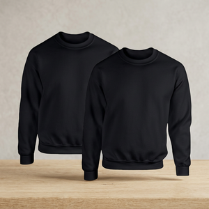 Nouvelle Collection – Ensemble Classique Homme : Sweat Ample à Col Boutonné et Manches Classiques en Tissu Éponge Uni, et Pantalon de Survêtement Tendance pour le Sport et le Jogging - Product Image 1