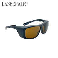 Lunettes de sécurité laser certifiées CE avec une longueur d'onde de 532 et 808 et 1064nm pour les lunettes de protection des yeux