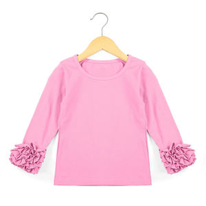 <span class=keywords><strong>Maglietta</strong></span> all'ingrosso del cotone 2024 <span class=keywords><strong>maglietta</strong></span> dei pesi massimi della <span class=keywords><strong>maglietta</strong></span> <span class=keywords><strong>bianca</strong></span> della manica a <span class=keywords><strong>volant</strong></span> primavera magliette alla rinfusa delle ragazze dei bambini - Product Image 4