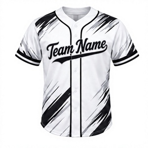 Camisetas de Béisbol Americano Bordadas al por Mayor, Transpirables, Tallas Grandes, Personalizadas para Equipos y Aficionados - Product Image 1
